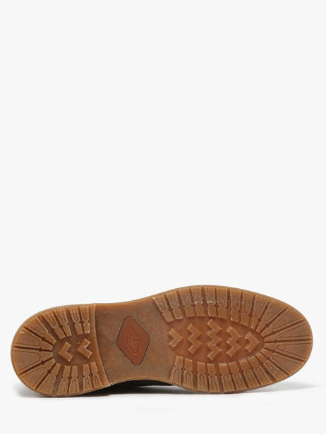 Enkellaarzen Uit Leder Solex Groen men S3808 ander zicht 4